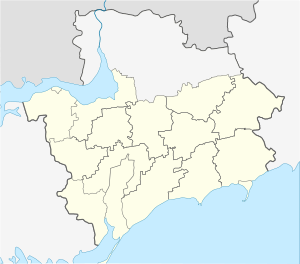 Запорожская область на карте